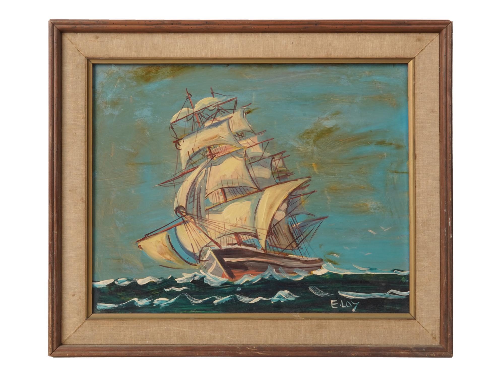 VINTAGE NAUTICAL DECOR PRINT PAINTING COLLECTION PIC-3